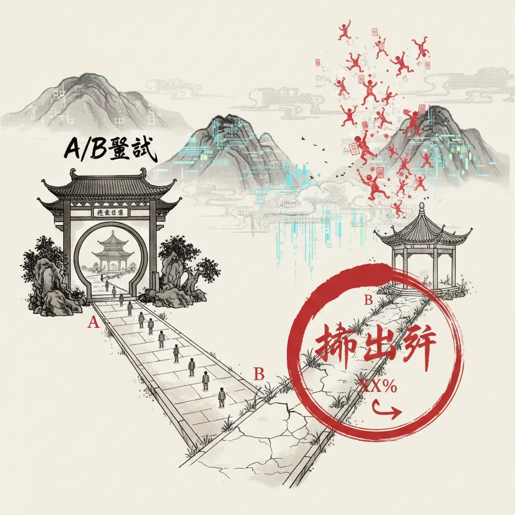 A/B測試 - 跳出率