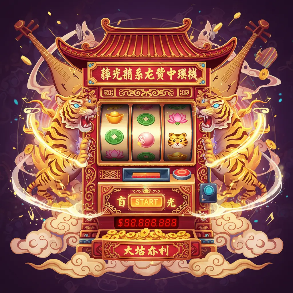 拉霸機 - 聲光音樂老虎中獎機