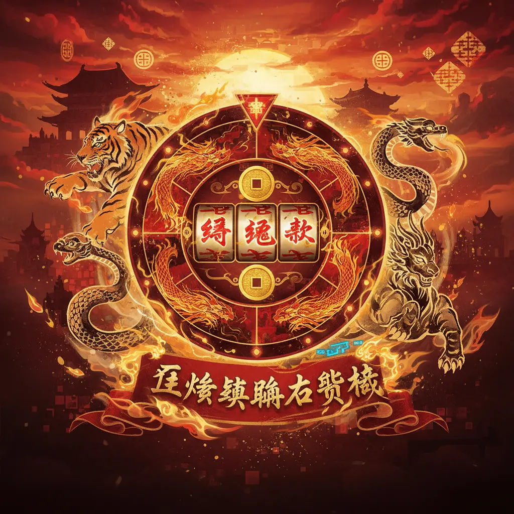 烈焰轉輪老虎機 - 經典款