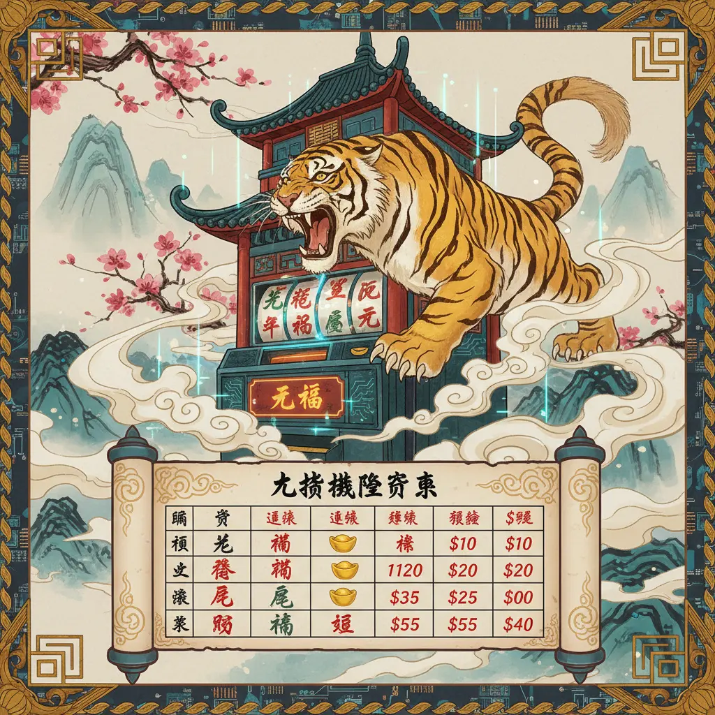 老虎機賠率表 - 老虎機