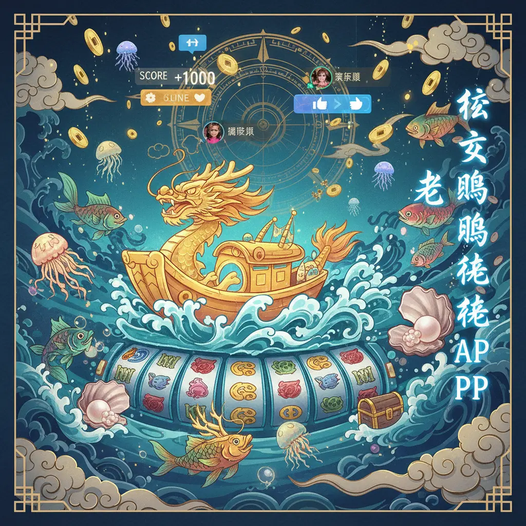 老虎機APP - 社交捕魚街機遊戲