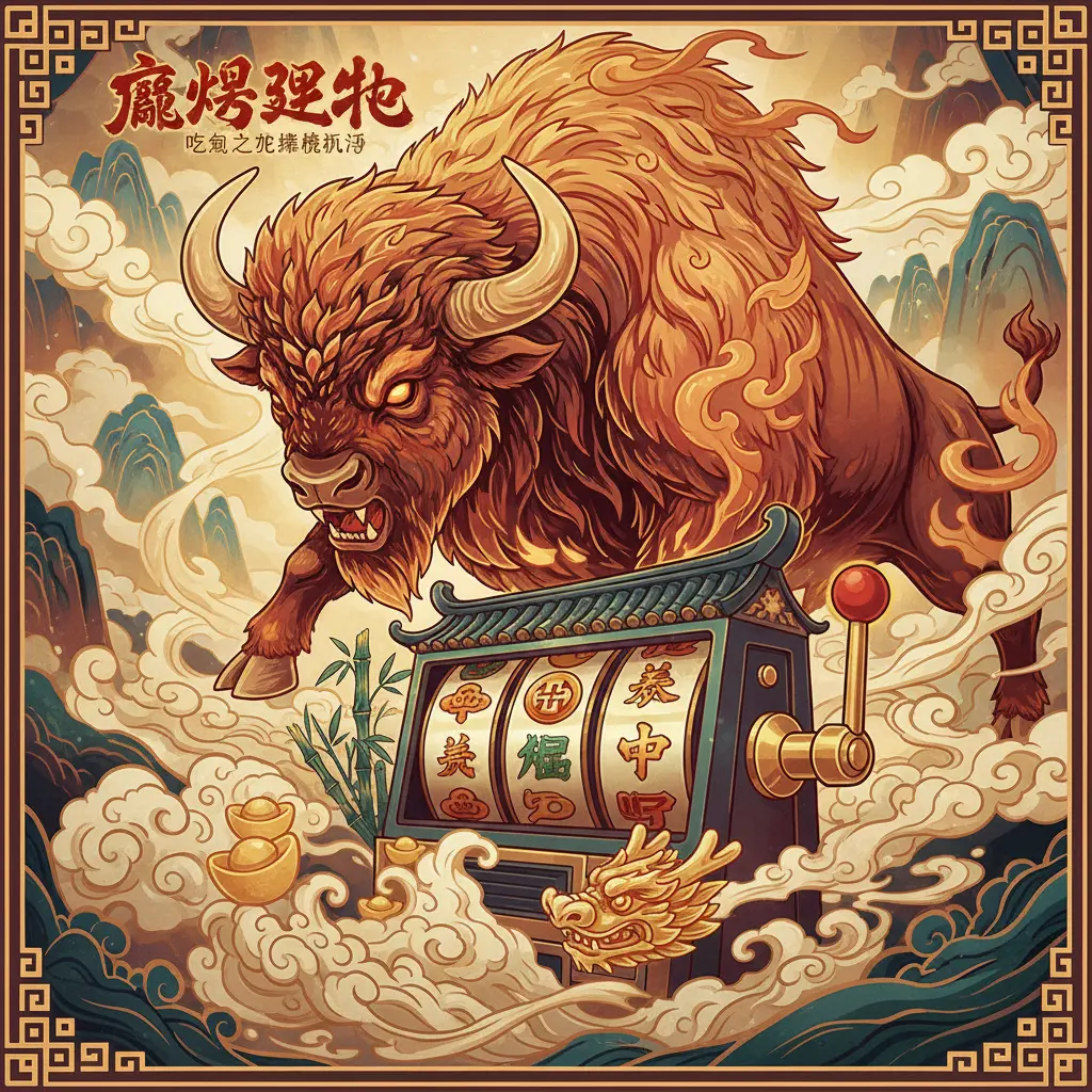 吃角子老虎機玩法 - 瘋狂野牛