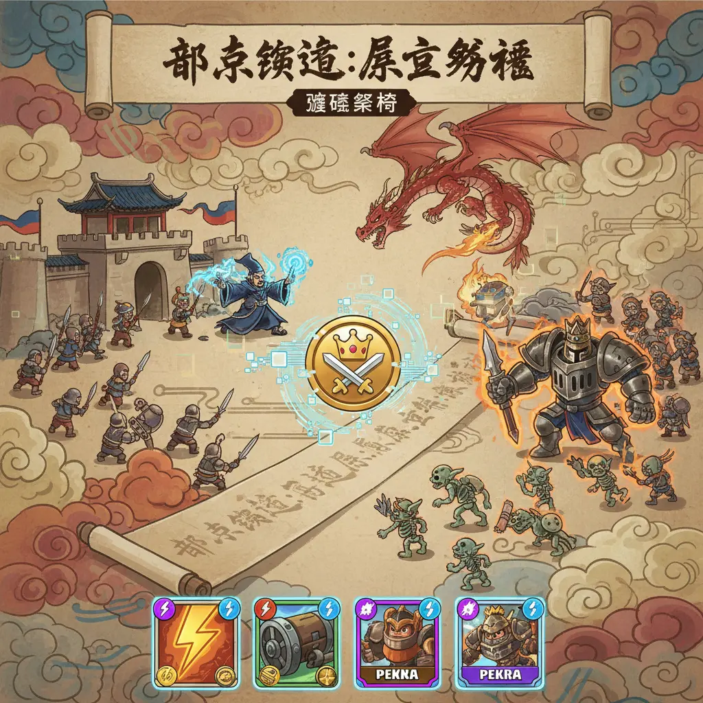 遊戲策略 - 部落衝突皇室戰爭