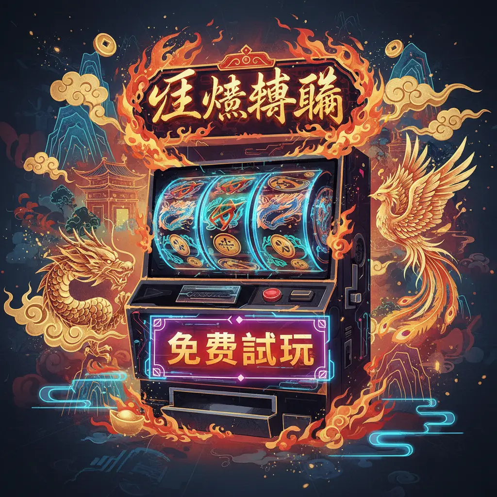 烈焰轉輪老虎機 - 免費試玩