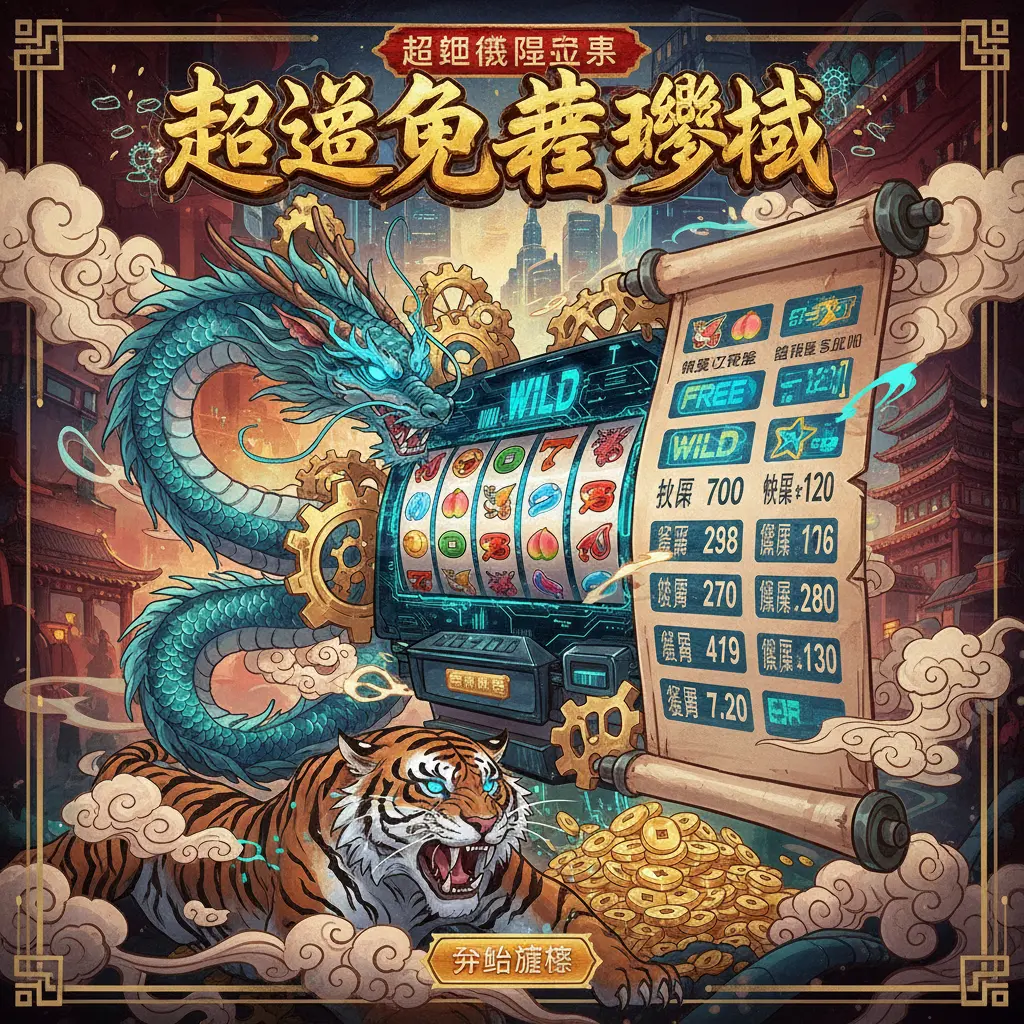 老虎機賠率表 - 超級免費遊戲