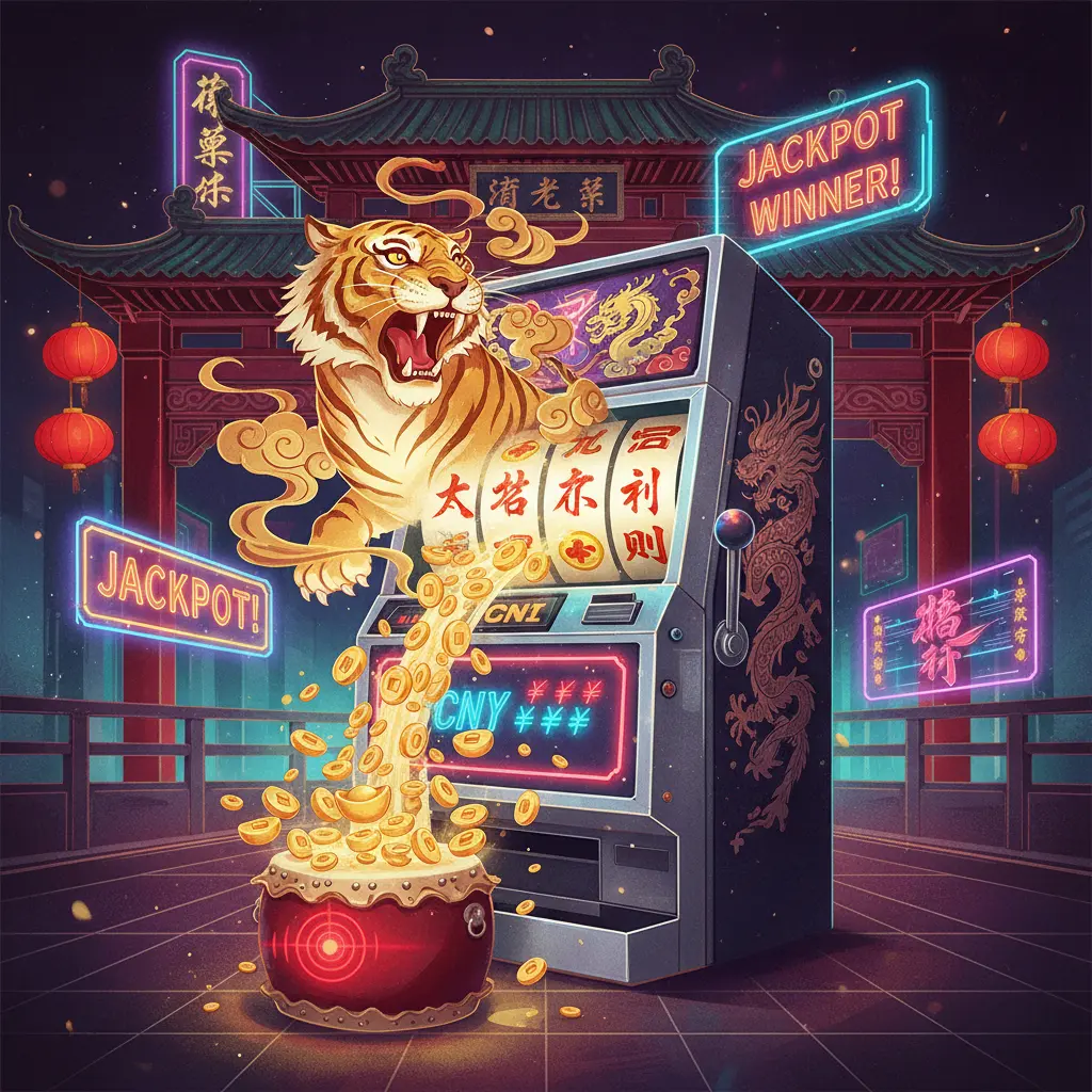 賭場老虎機 - 老虎機中獎